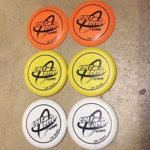 Frisbee golf discs